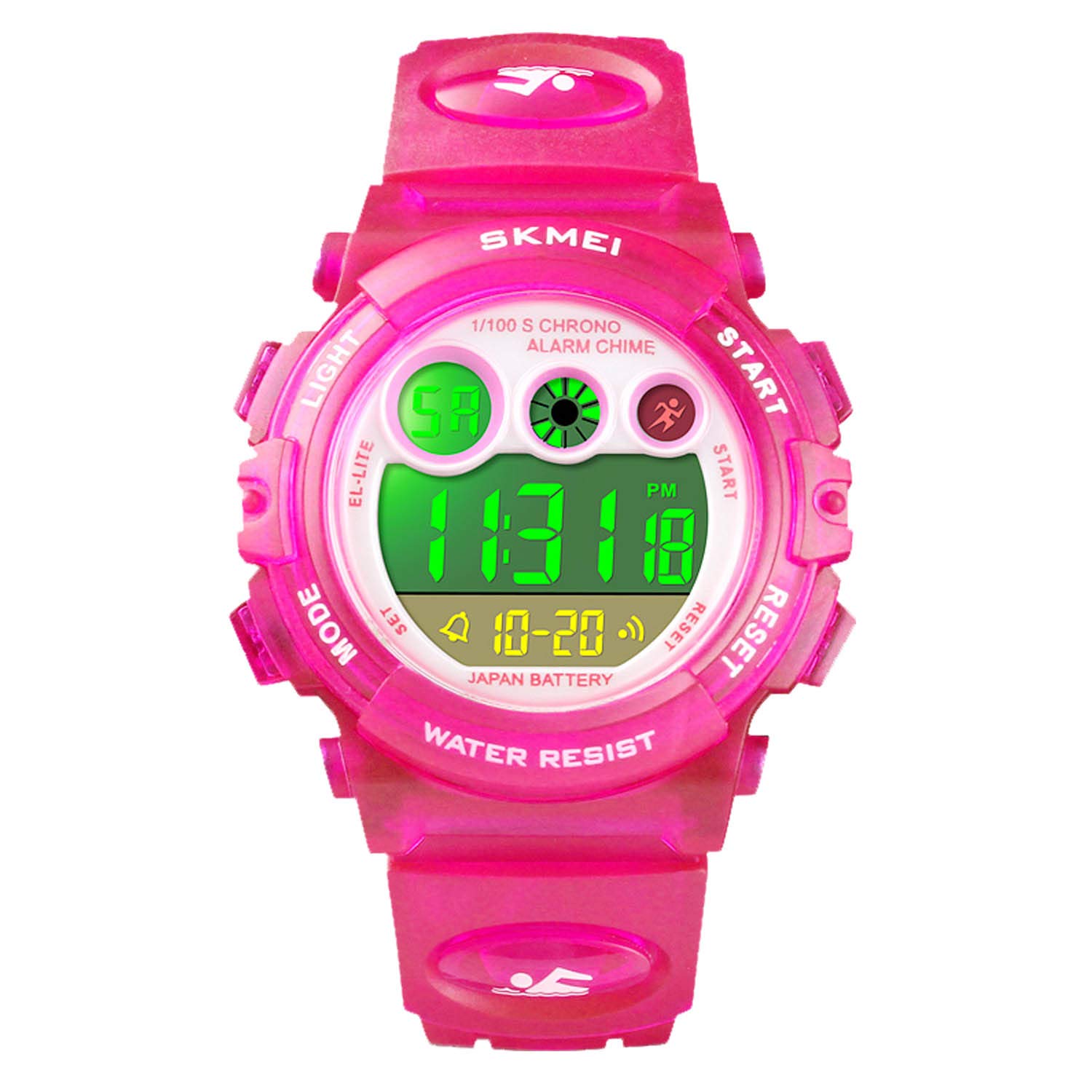 Foto 2 pulgar | Venta Internacional - Reloj Cofuo Cronómetro Digital Deportivo Impermeable con Alarma para Niña