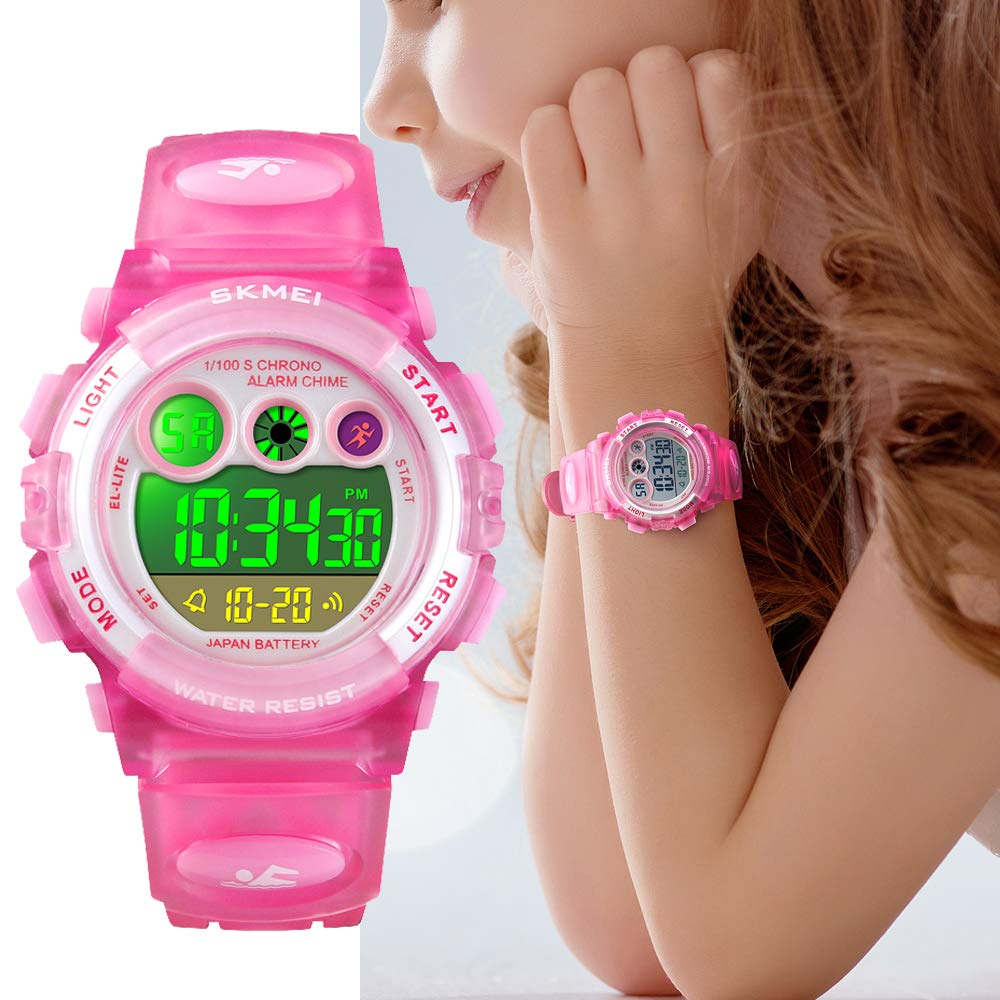 Foto 5 | Venta Internacional - Reloj Infantil Tonnier Digital Sports 5 Atm Resistente Al Agua Con Led