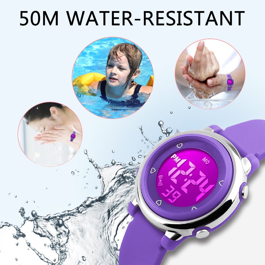 Foto 5 pulgar | Venta Internacional - Reloj Digital Seewta Multifuncional A Prueba De Agua Para Niños