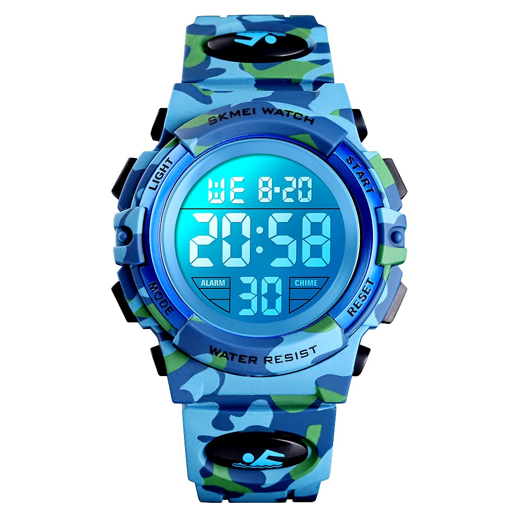 Venta Internacional - Reloj Jianxiang Kids Con Cronógrafo Digital Led, 50 M, Resistente Al Agua