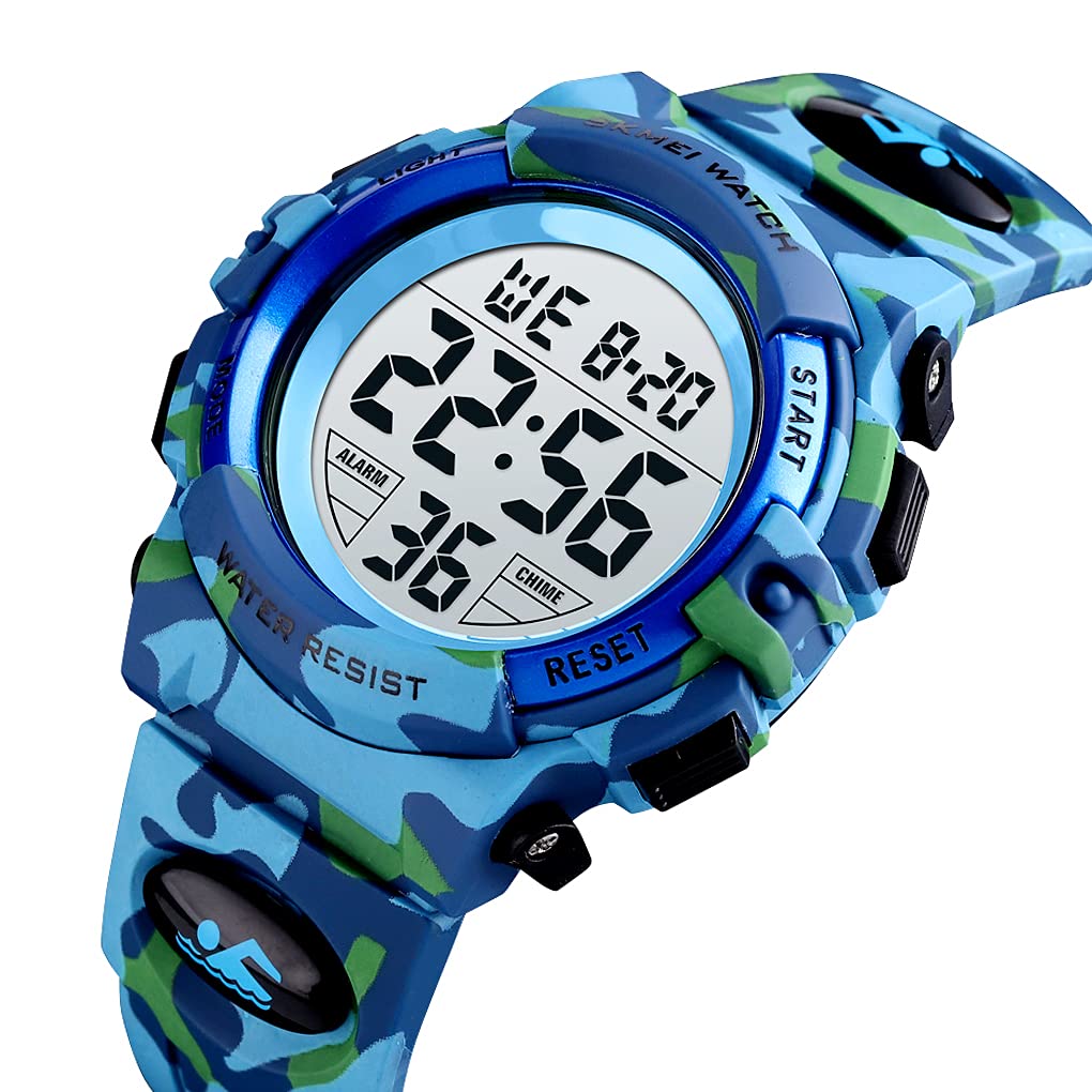 Foto 3 pulgar | Venta Internacional - Reloj Jianxiang Kids Con Cronógrafo Digital Led, 50 M, Resistente Al Agua