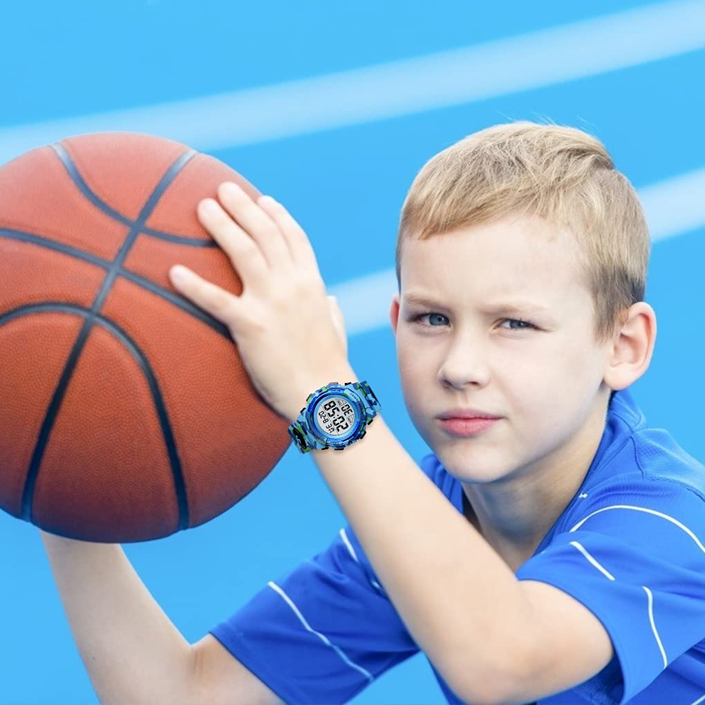 Foto 8 | Venta Internacional - Reloj Jianxiang Kids Con Cronógrafo Digital Led, 50 M, Resistente Al Agua