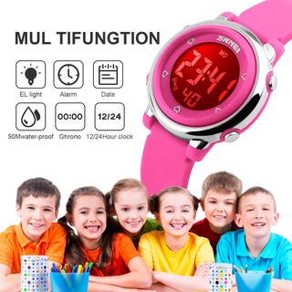 Foto 5 | Venta Internacional - Reloj Deportivo Etway Para Niños Con Alarma Led Impermeable Y Cronómetro