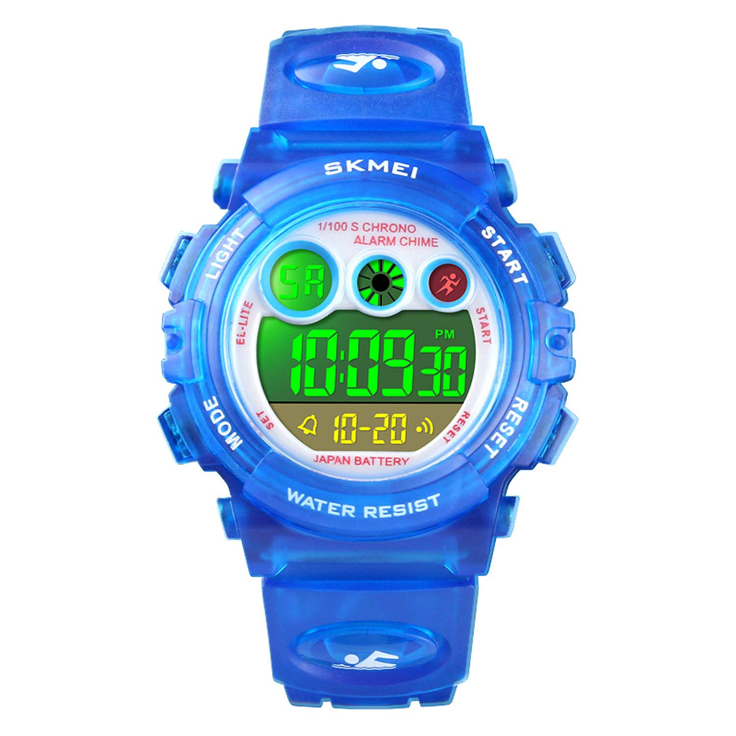 Venta Internacional - Reloj Cofuo Con Alarma Digital Para Niños, Deportivo, Impermeable Y Cronómetro