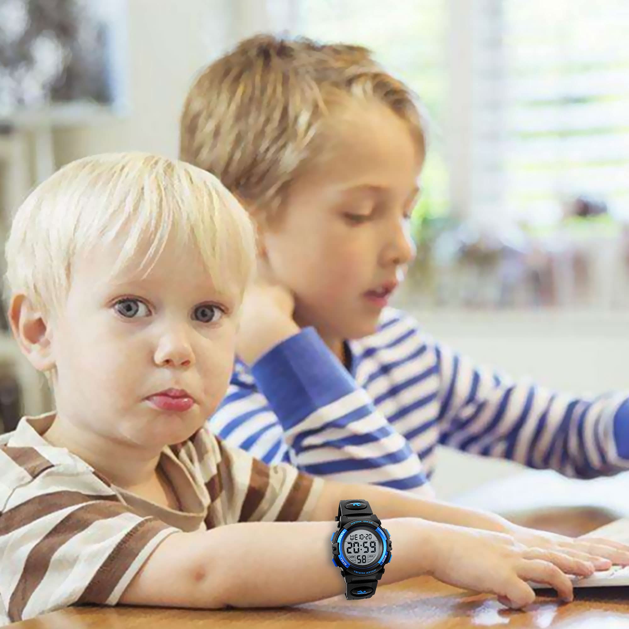 Foto 8 | Venta Internacional - Reloj Veiley Kids, Resistente Al Agua, 50 M, Con Alarma Y Cronómetro 01-azul