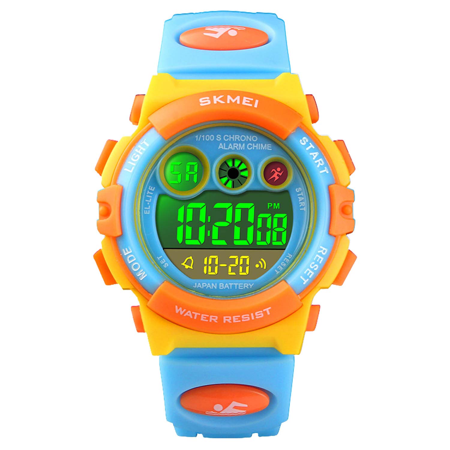 Foto 2 pulgar | Venta Internacional - Reloj Cofuo Con Alarma Digital Para Niños, Deportivo, Impermeable Y Cronómetro