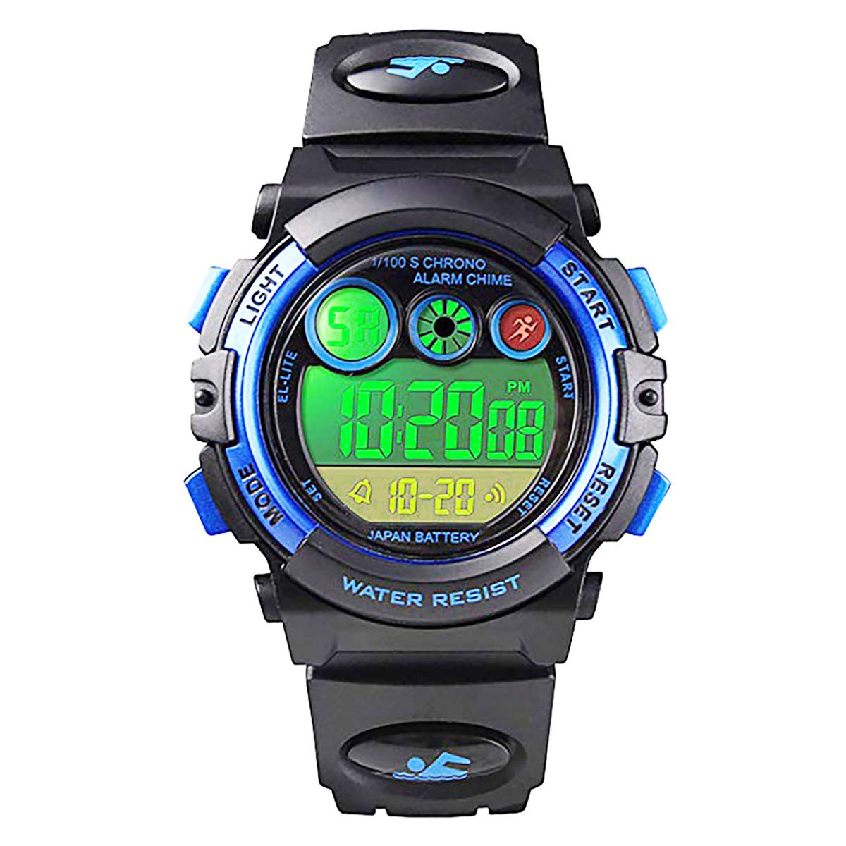 Foto 2 pulgar | Venta Internacional - Reloj Digital Para Niños Anloo, 50 M, Con Alarma, Cronómetro Impermeable