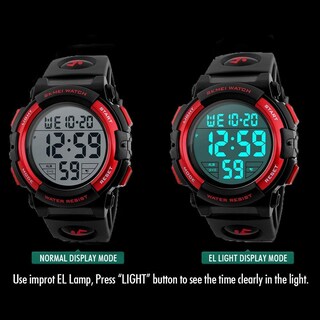 Foto 4 | Venta Internacional - Reloj Electrónico Impermeable Easony Esussw03 Para Niños De 3 A 12 Años