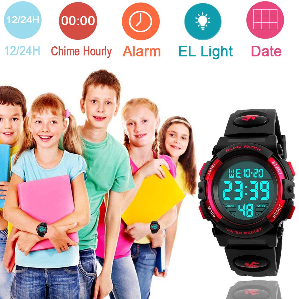 Foto 7 pulgar | Venta Internacional - Reloj Electrónico Impermeable Easony Esussw03 Para Niños De 3 A 12 Años