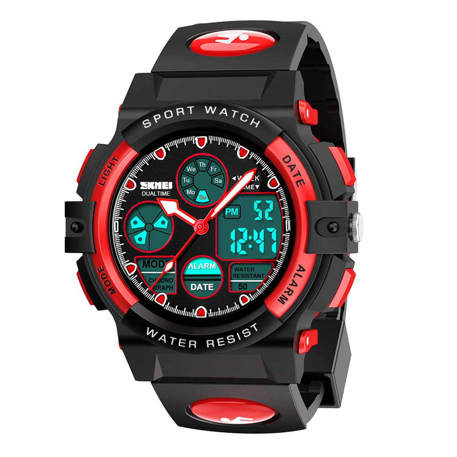 Venta Internacional - Reloj Cofuo Kids Digital Red Para Niñas Y Niños De 5 A 15 Años