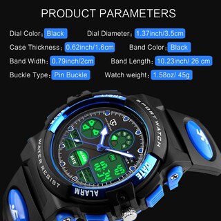 Foto 2 | Venta Internacional - Reloj Aswan Con Alarma Led Digital Deportiva Para Niños, Resistente Al Agua