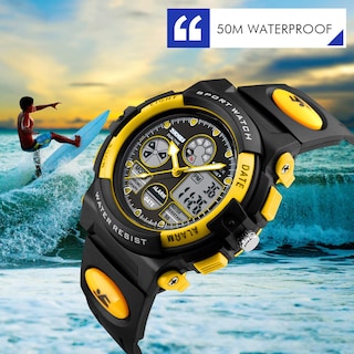 Foto 4 | Venta Internacional - Reloj Dayllon Digital Para Niños, 50 M, Resistente Al Agua Con Alarma Para Niño/