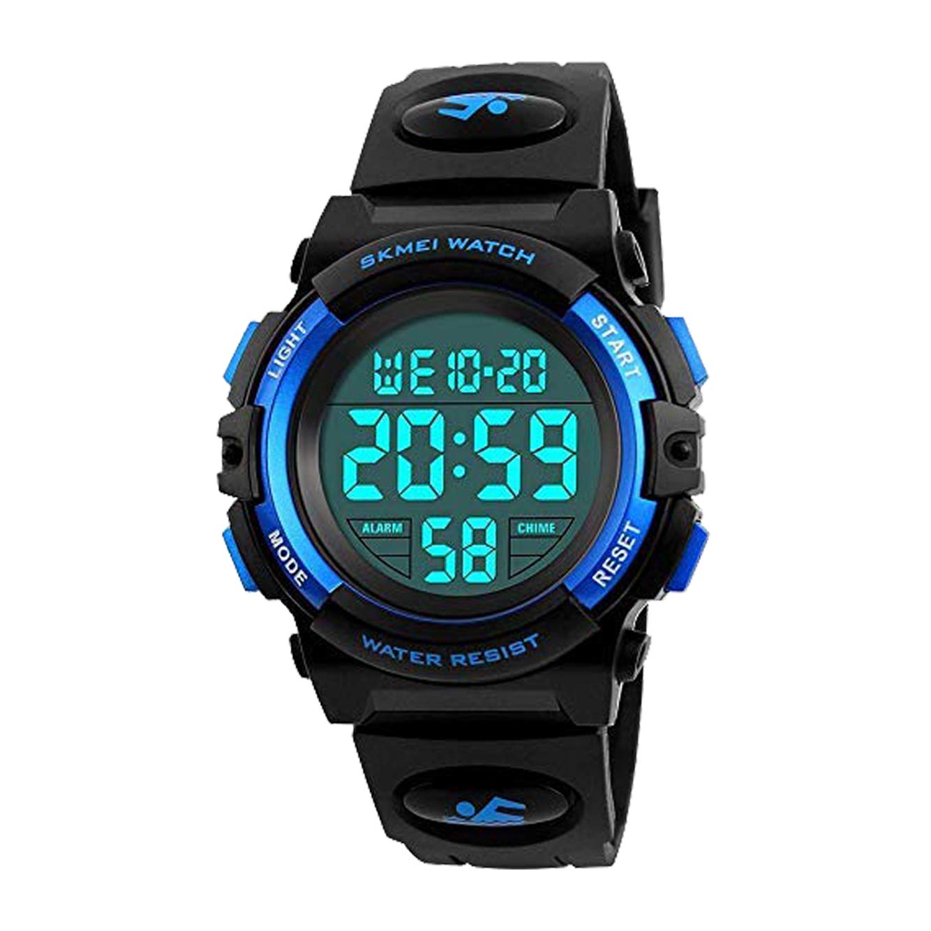 Venta Internacional - Reloj Deportivo Digital Touber Boy De 5 A 12 Años, Led, 50 M, Resistente Al Agua