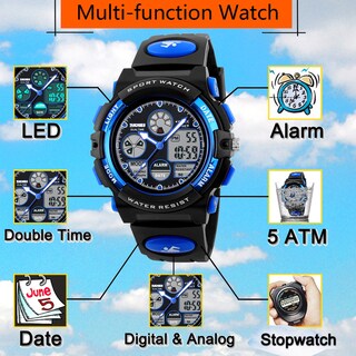 Foto 3 | Venta Internacional - Reloj Viliysun Kid Sport, Resistente Al Agua, 50 M, Con Cronómetro Y Alarma