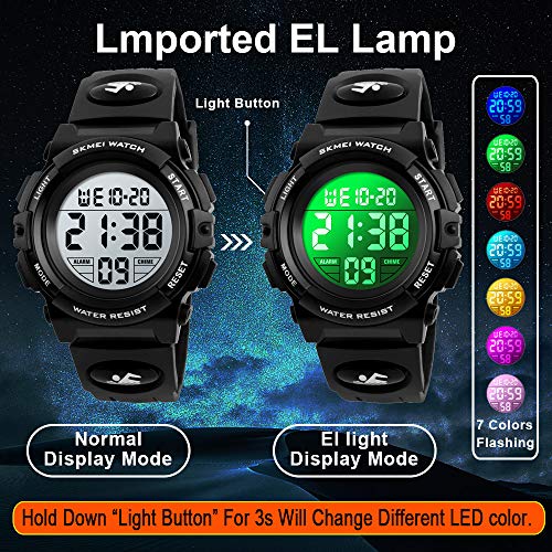 Foto 5 pulgar | Venta Internacional - Reloj Viliysun Kid Sport, 50 M, Resistente Al Agua, Con Alarma Led Y Cronómetro