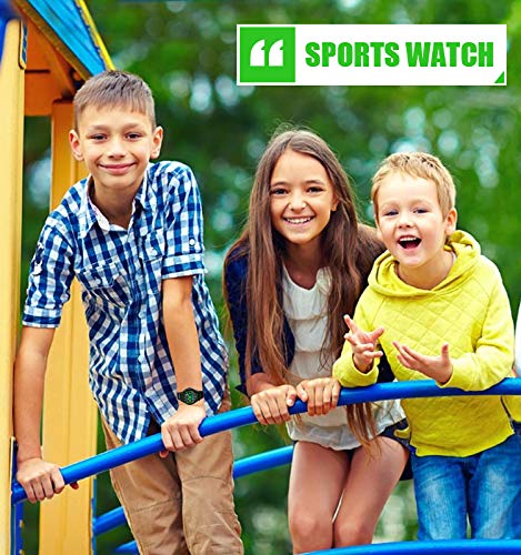 Foto 7 | Venta Internacional - Reloj Misskt Kids Sports Con Alarma Led Digital Impermeable, Color Negro