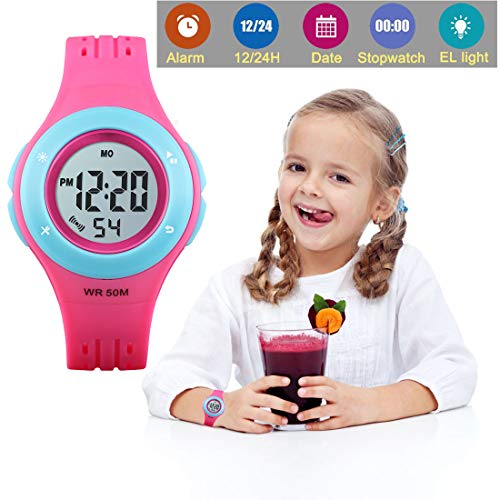 Foto 4 pulgar | Venta Internacional - Reloj Uswat Kid Digital Led Sport 50 M Resistente Al Agua Para Niños