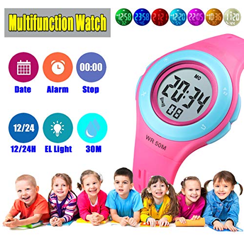 Foto 5 pulgar | Venta Internacional - Reloj Uswat Kid Digital Led Sport 50 M Resistente Al Agua Para Niños