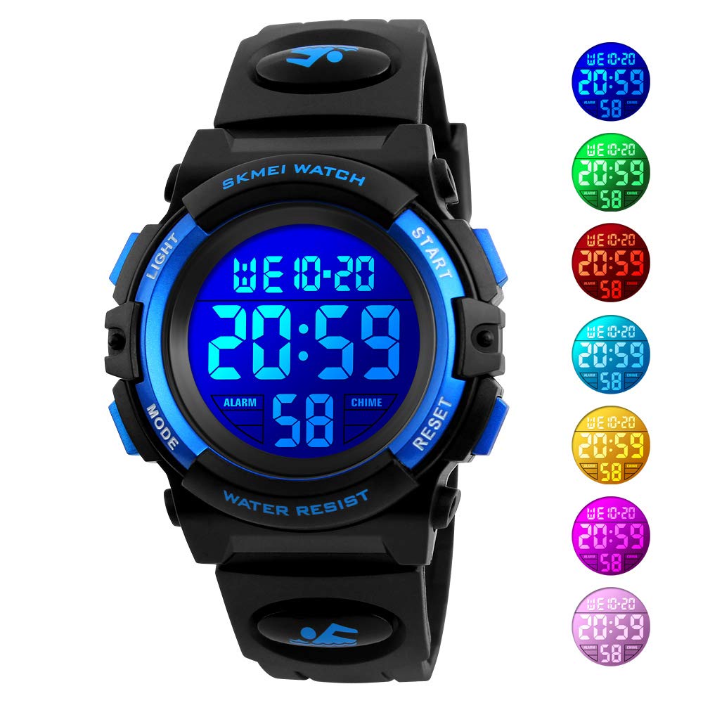 Foto 2 | Venta Internacional - Reloj Sknbc Kid Sport Con Alarma Led Y Cronómetro Digital Unisex