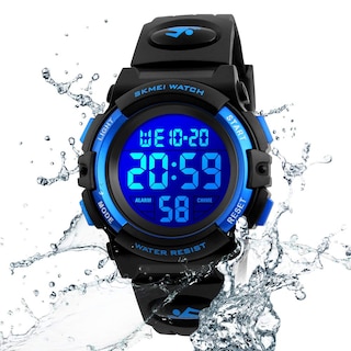 Foto 5 | Venta Internacional - Reloj Sknbc Kid Sport Con Alarma Led Y Cronómetro Digital Unisex
