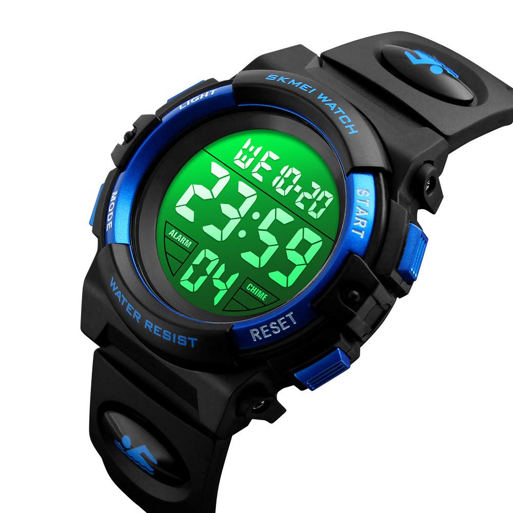 Foto 7 | Venta Internacional - Reloj Sknbc Kid Sport Con Alarma Led Y Cronómetro Digital Unisex