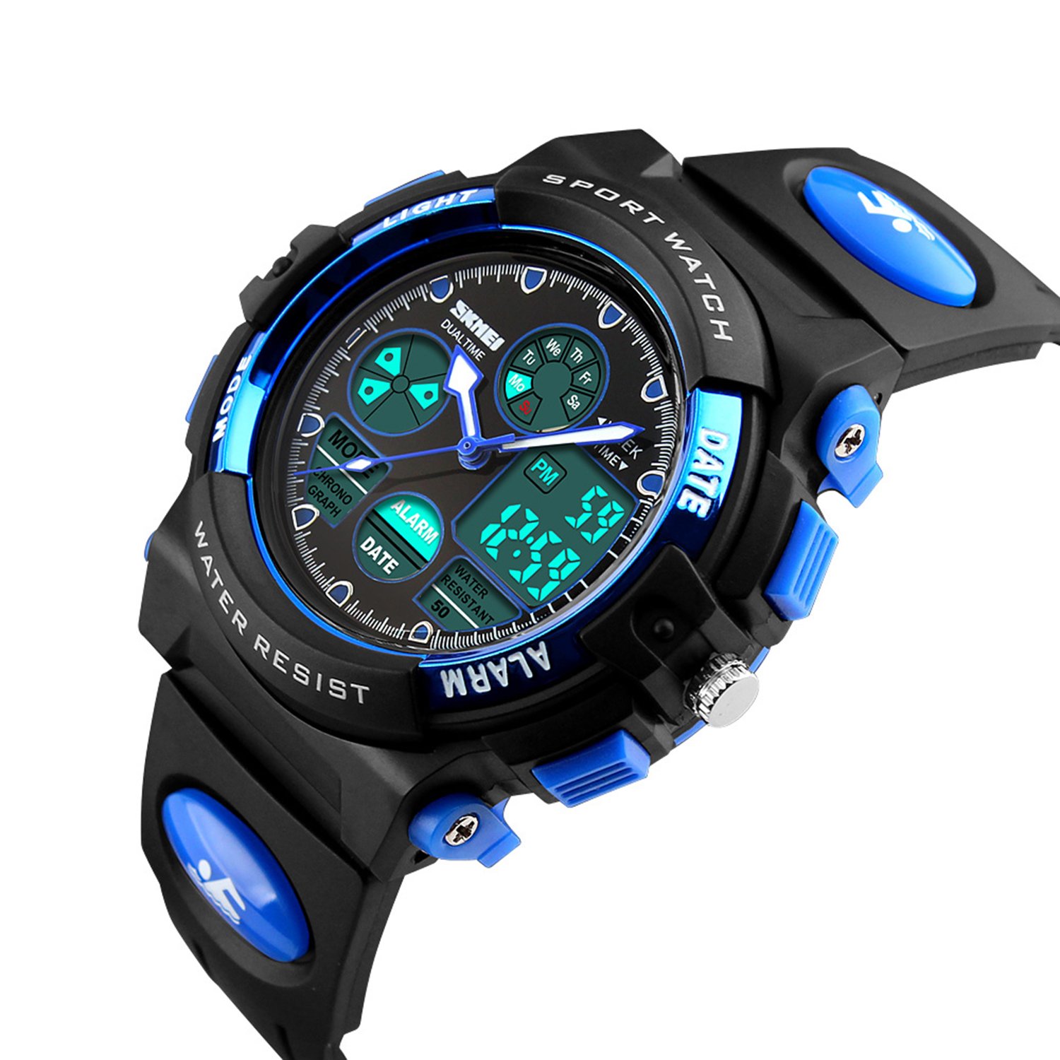 Foto 3 pulgar | Venta Internacional - Reloj Digital Dayllon Boys Con Calendario Con Alarma Impermeable De 50 M