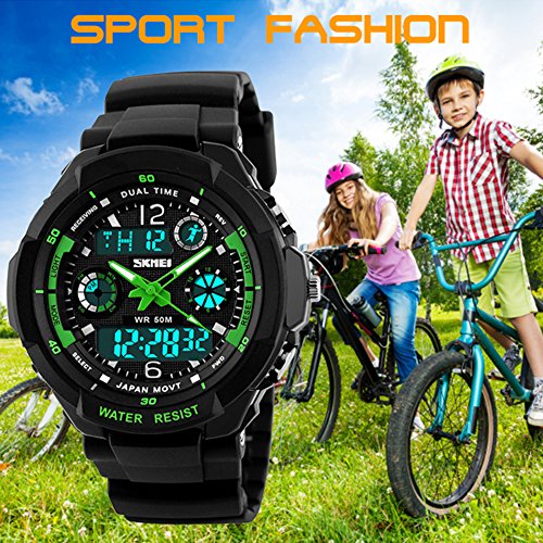 Foto 8 pulgar | Venta Internacional - Reloj Kidper Kidper Kids Sports Con Alarma Digital Analógica A Prueba De Agua