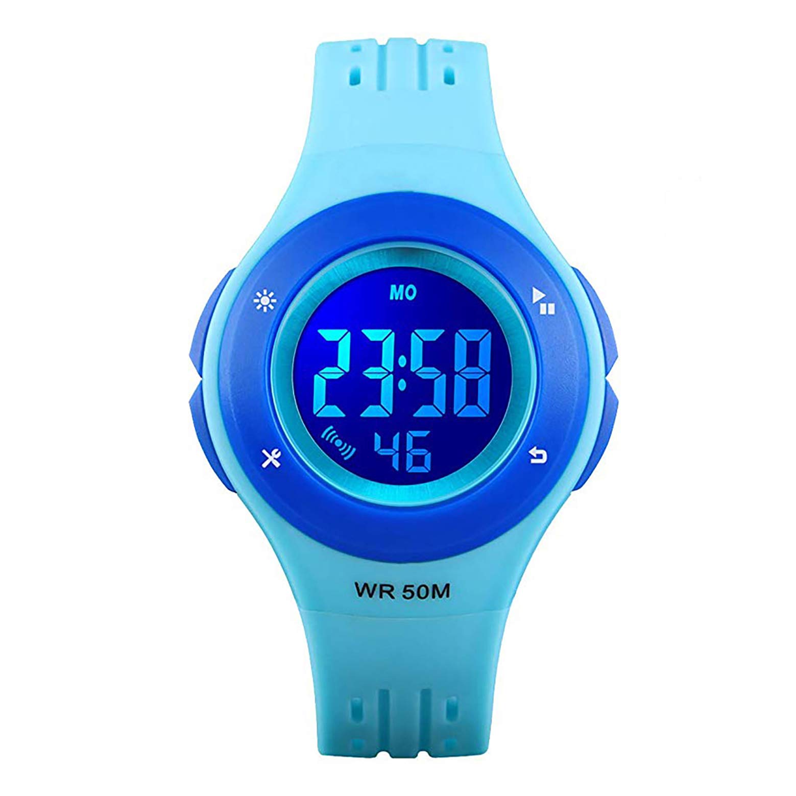 Venta Internacional - Reloj Digital Para Niños Anloo, 50 M, Con Alarma, Cronómetro Impermeable