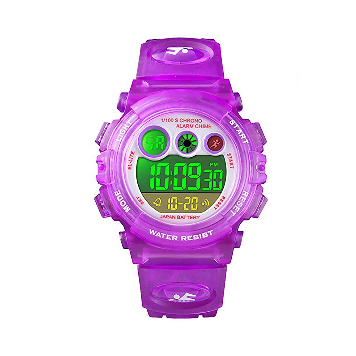 Foto 2 pulgar | Venta Internacional - Reloj Digital Para Niños Anloo, 50 M, Con Alarma, Cronómetro Impermeable