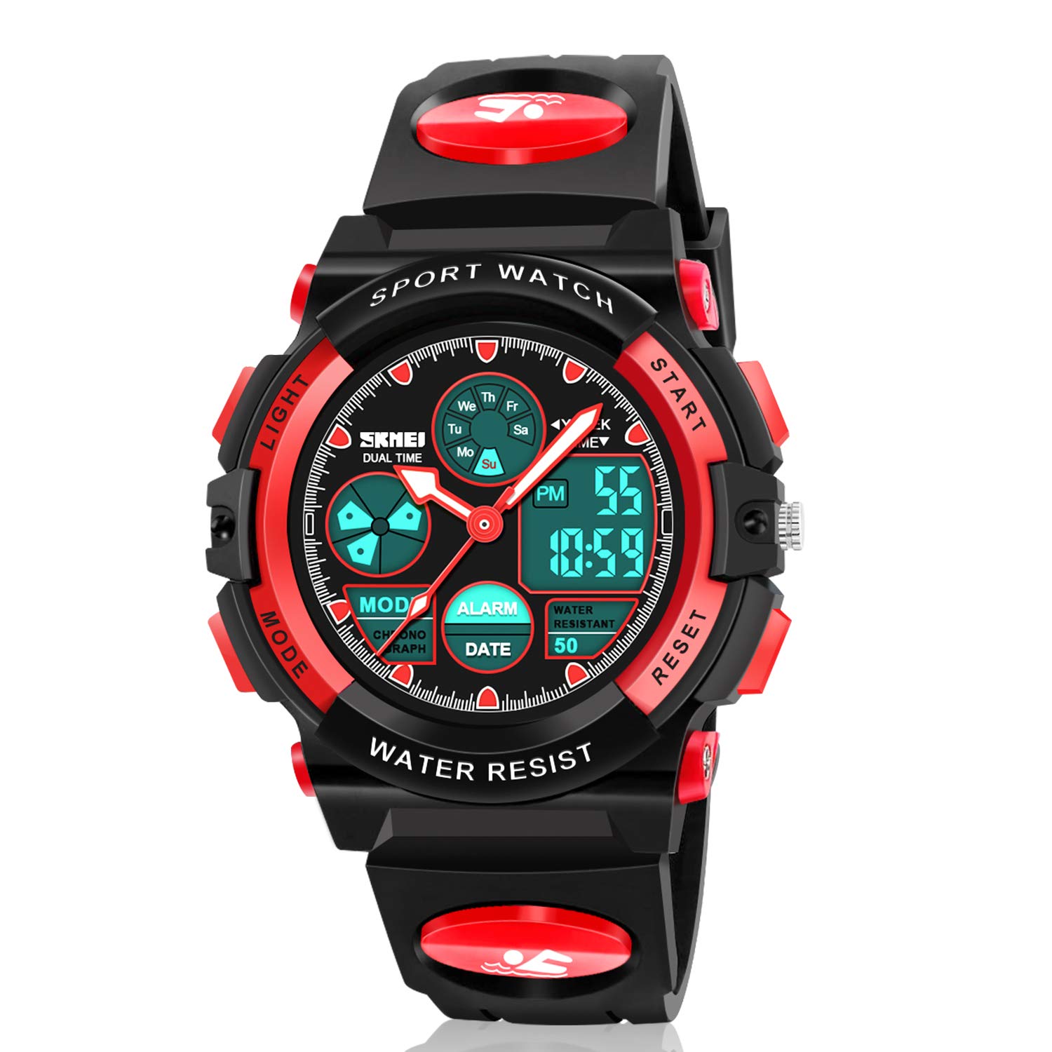 Venta Internacional - Reloj Digital Deportivo ATIMO Negro para Niño