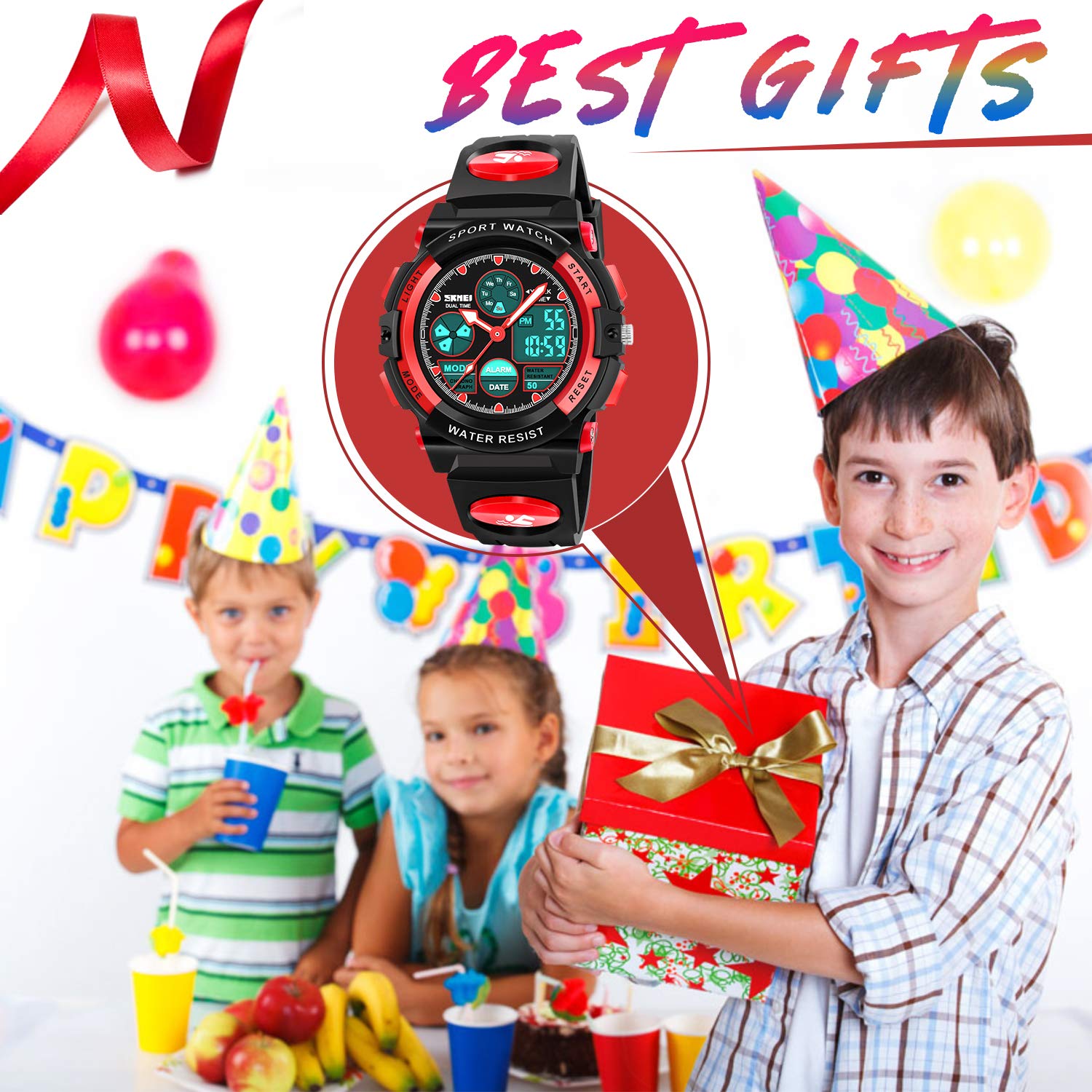 Foto 8 pulgar | Venta Internacional - Reloj Digital Deportivo ATIMO Negro para Niño