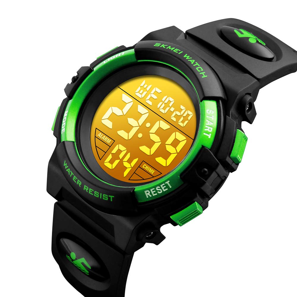 Foto 9 pulgar | Venta Internacional - Reloj Digital Deportivo Fizili Para Niños, Impermeable Al Aire Libre, 50 M