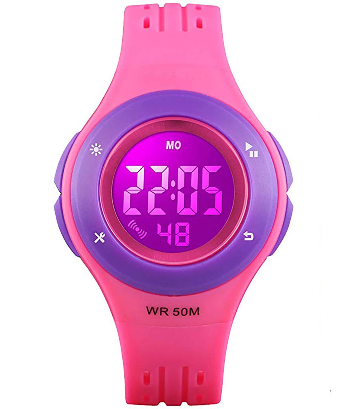 Foto 2 pulgar | Venta Internacional - Reloj Digital Para Niños Anloo, 50 M, Con Alarma, Cronómetro Impermeable