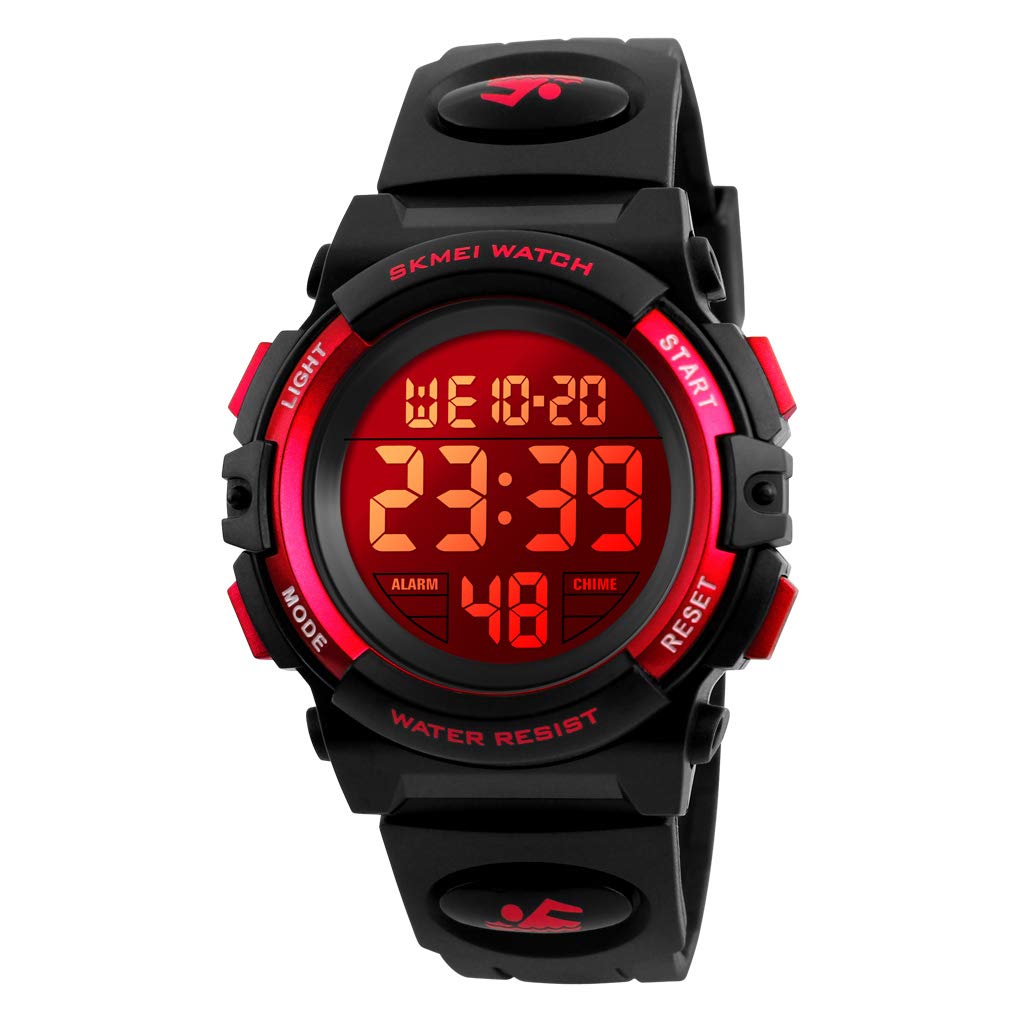 Venta Internacional - Reloj Digital Deportivo Fizili Para Niños, Impermeable Al Aire Libre, 50 M