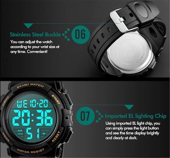 Foto 7 | Venta Internacional - Reloj Misskt Kids Sports Digital A Prueba De Agua Para Niños