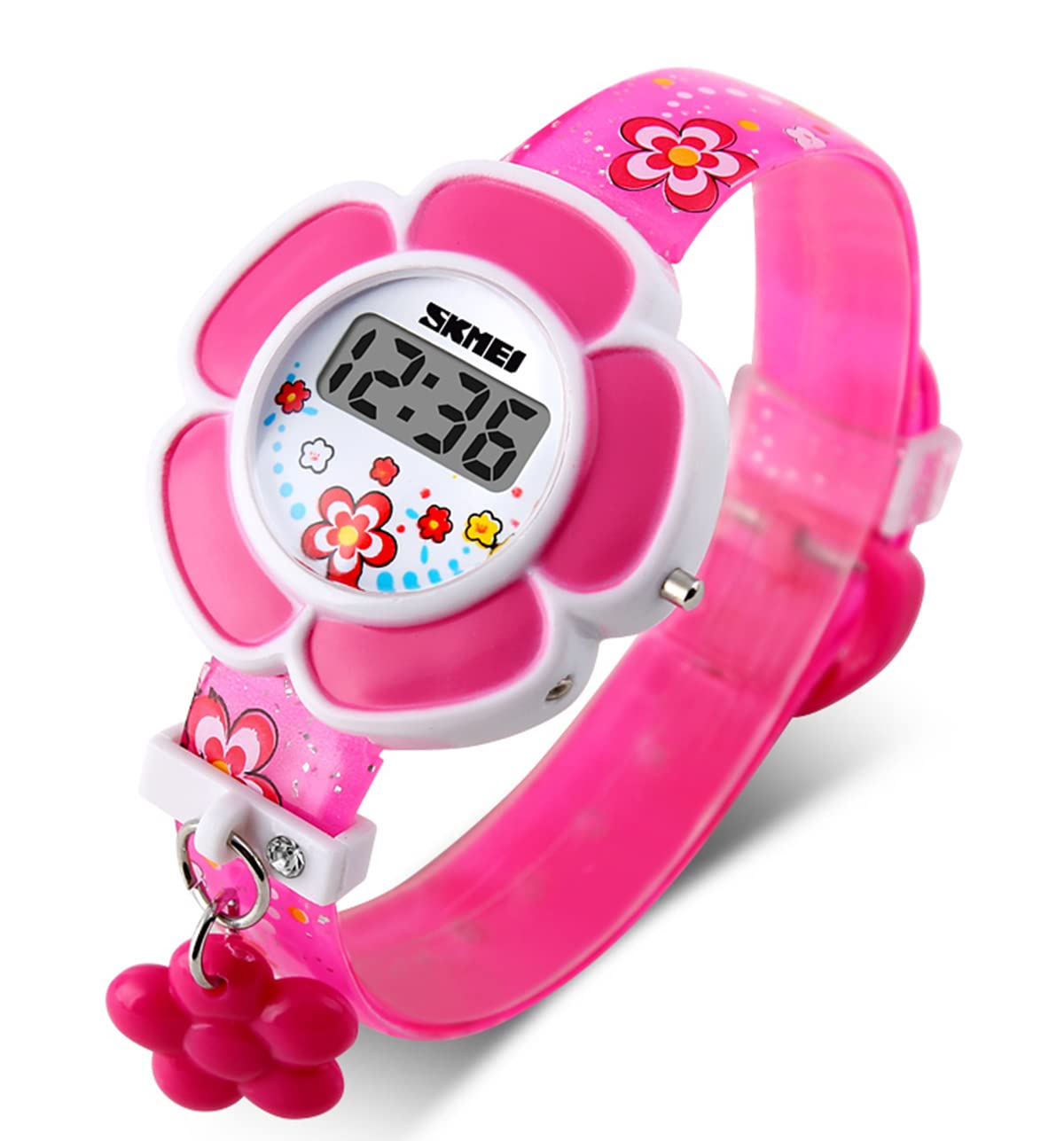 Foto 2 pulgar | Venta Internacional - Reloj Tonnier Children Sports Digital Sunflower Rosa para Niñas