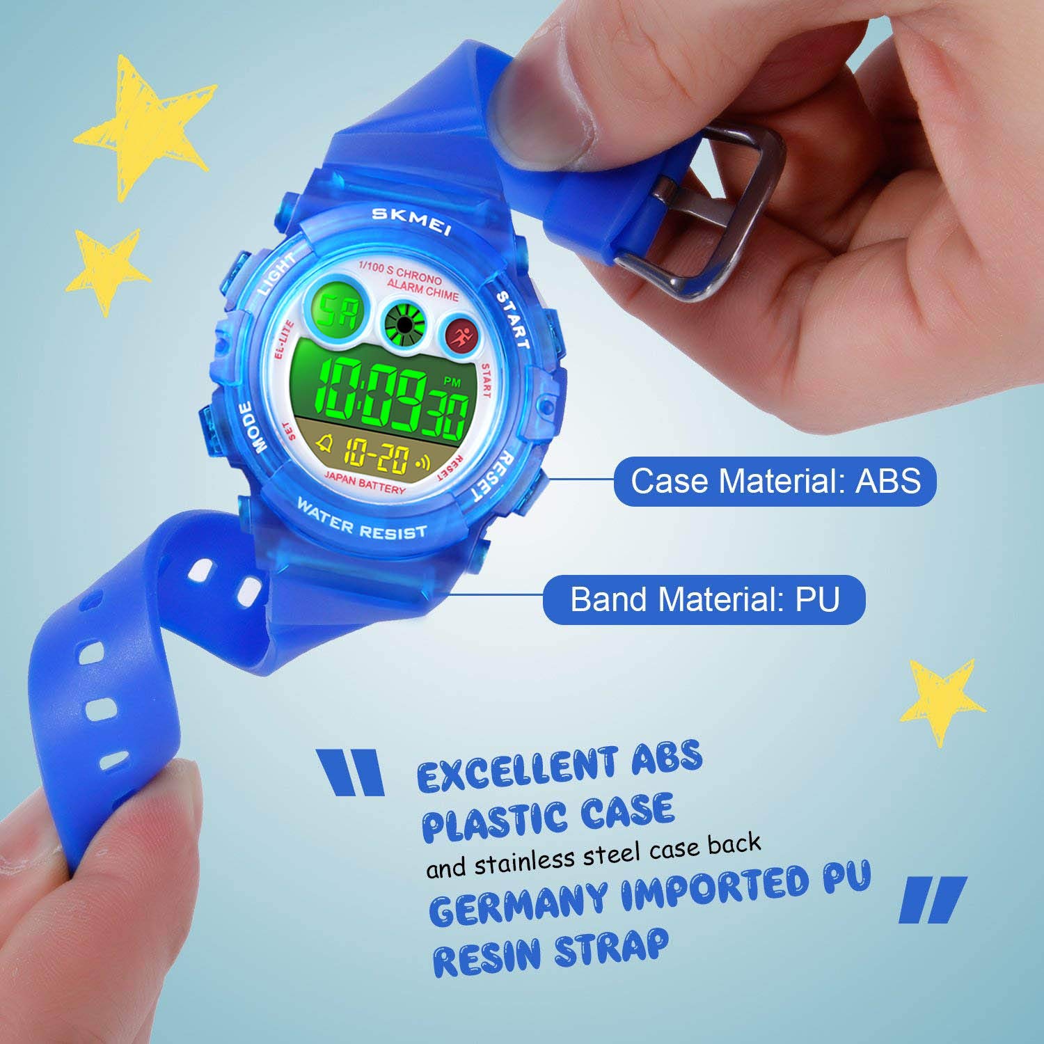 Foto 4 pulgar | Venta Internacional - Reloj Cofuo Con Alarma Digital Para Niños, Deportivo, Impermeable Y Cronómetro