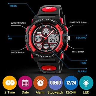 Foto 6 | Venta Internacional - Reloj Viliysun Kid Sport, Resistente Al Agua, 50 M, Con Cronómetro Y Alarma