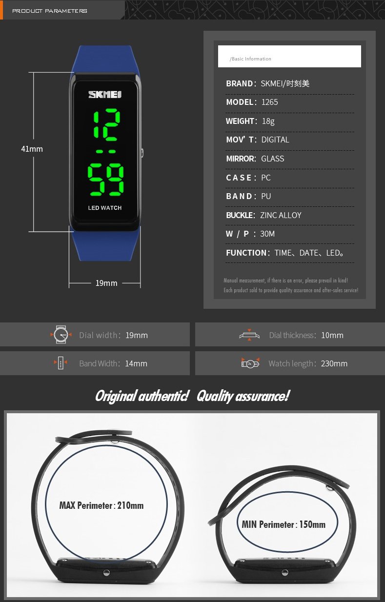 Foto 6 | Venta Internacional - Reloj Mastop Sports Led Digital De Silicona Para Mujeres Y Hombres