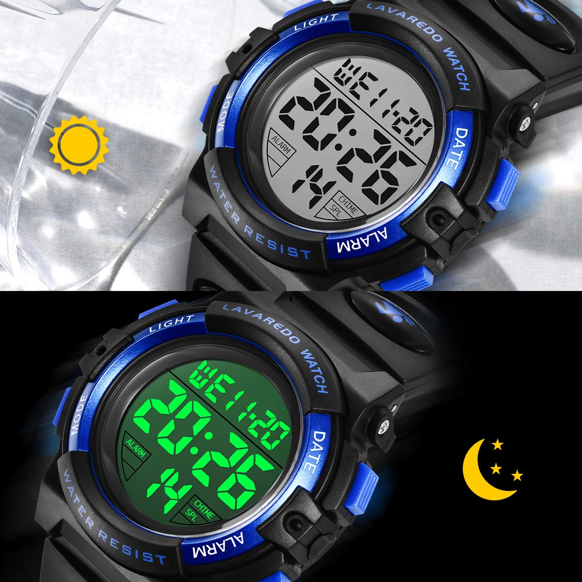 Foto 6 pulgar | Venta Internacional - Reloj Digital Senors Kids Outdoor Sport De 3 A 12 Años