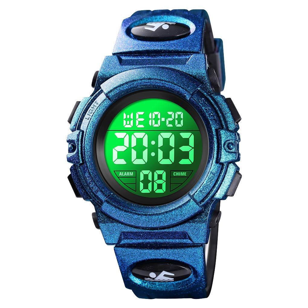 Foto 2 pulgar | Venta Internacional - Reloj Digital Deportivo Fizili Para Niños, Impermeable Al Aire Libre, 50 M