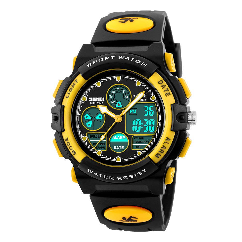 Venta Internacional - Reloj De Pulsera Misskt Kids Sports Digital Con Alarma Led Impermeable