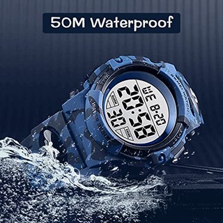 Foto 5 | Venta Internacional - Reloj Led Digital Bozlun Para Niños, 50 M, Resistente Al Agua, 7 Colores