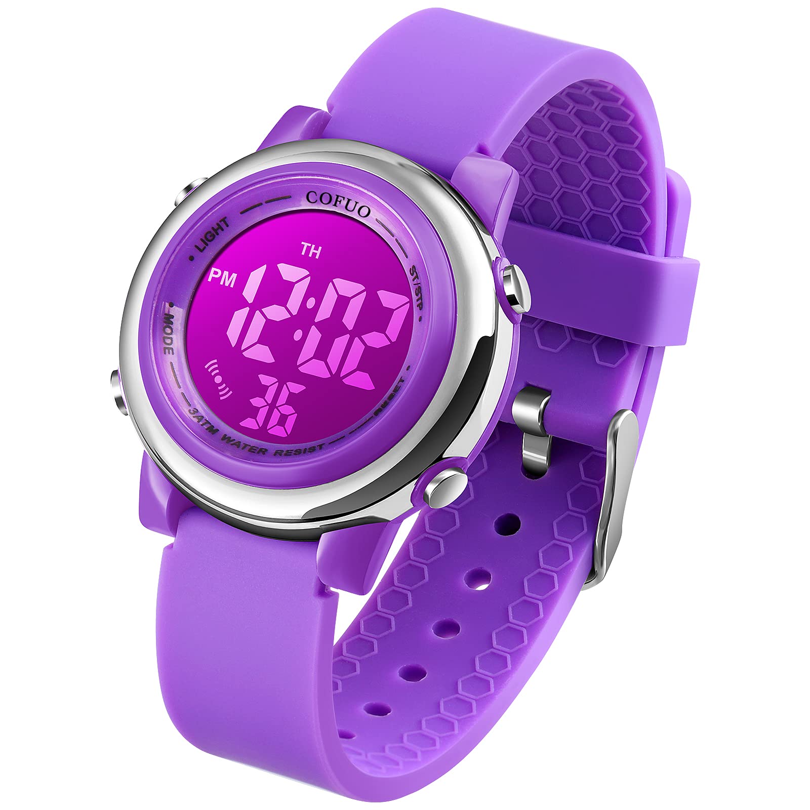 Venta Internacional-Reloj Cofuo Lila Infantil $581