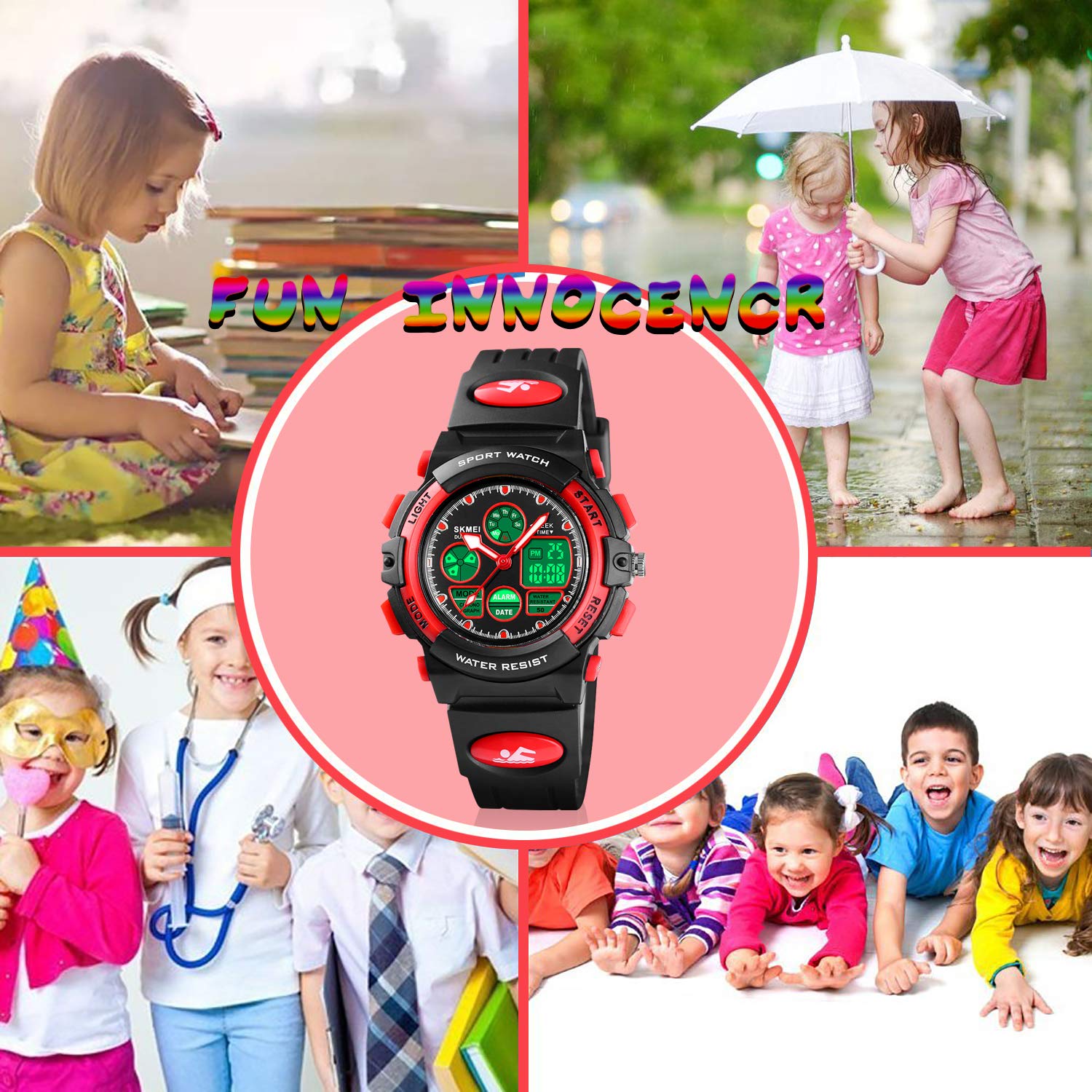 Foto 4 pulgar | Venta Internacional-Reloj Cofuo Negro Infantil