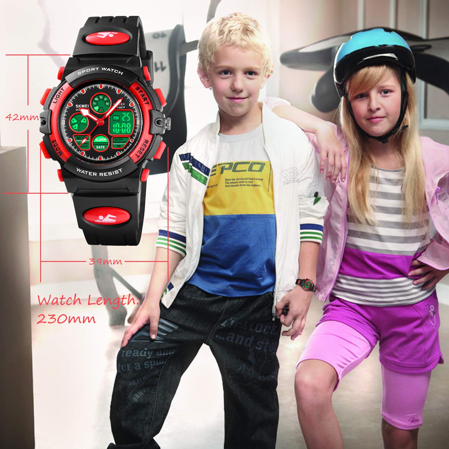 Foto 8 pulgar | Venta Internacional-Reloj Cofuo Negro Infantil