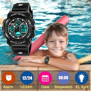 Foto 5 | Venta Internacional-Reloj Boxyuein Negro Infantil