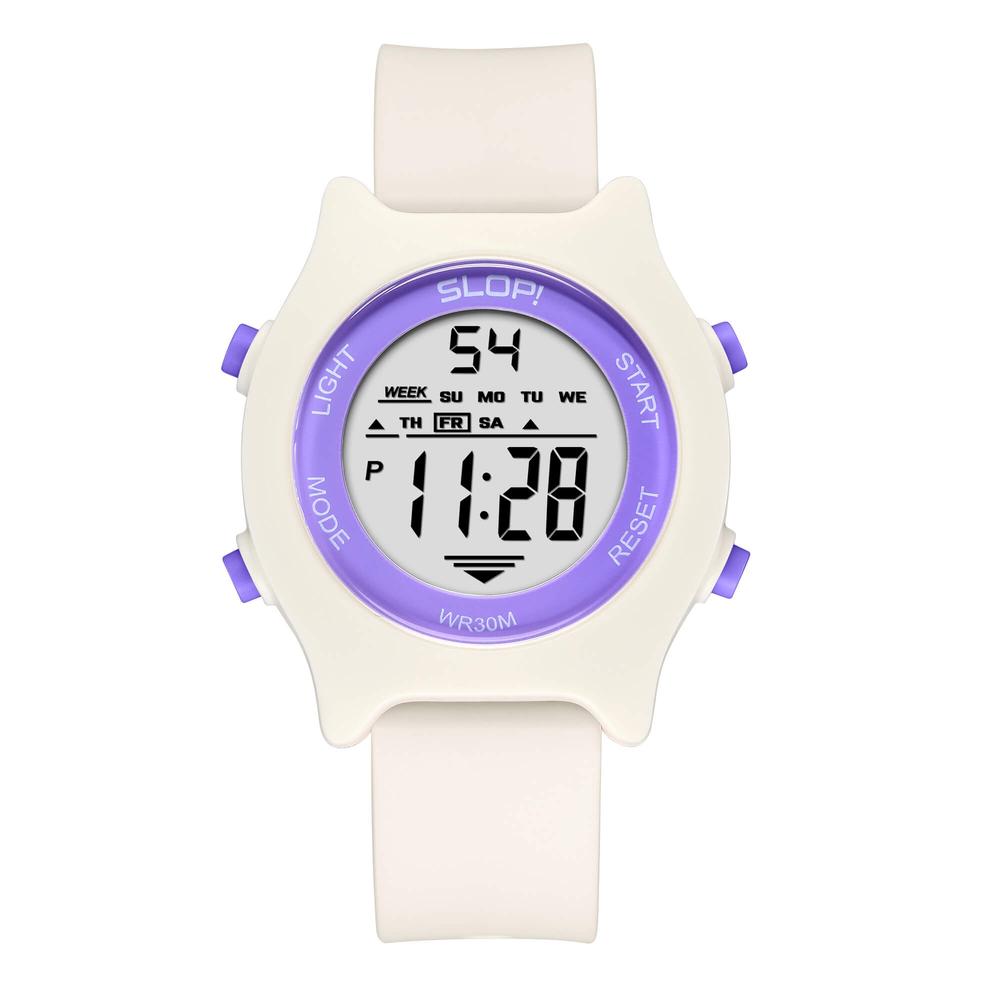 Foto 2 pulgar | Reloj Infantil Slop Para Niña Sw2341l4 Blanco