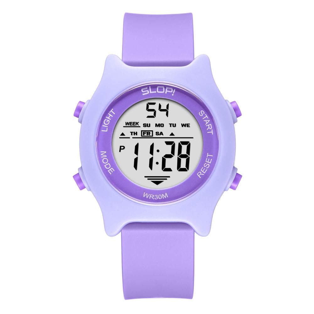 Foto 2 pulgar | Reloj Infantil Slop Para Niña Sw2341l3 Morado