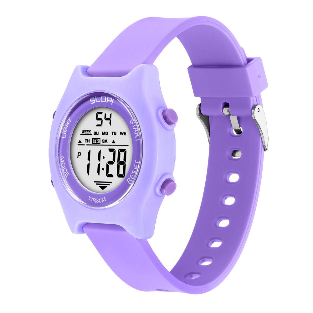 Foto 3 pulgar | Reloj Infantil Slop Para Niña Sw2341l3 Morado